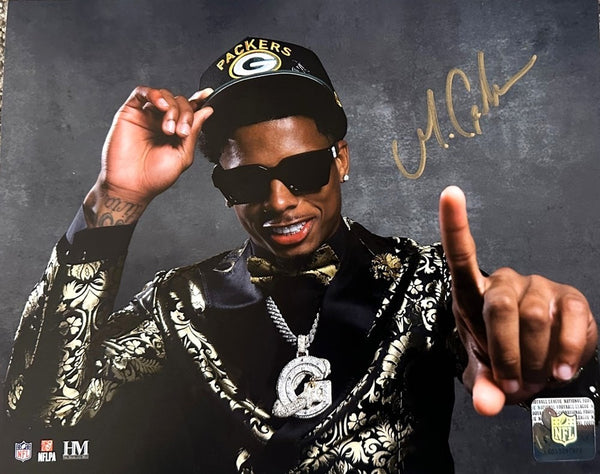 MATTHEW GOLDEN - Green Bay Packers NFL Receiver - Signed 8x10 Photo AUTO #1