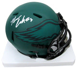 Nolan Smith Signed/Auto Rave Mini Football Helmet Philadelphia Eagles JSA 193466