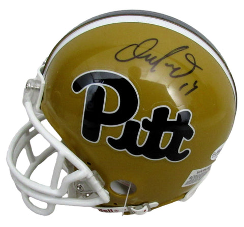 Dan Marino HOF Signed/Autographed Univ of Pitt Mini Football Helmet JSA 213080