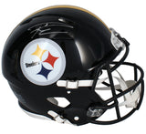 Russell Wilson Autographed Pittsburgh Steelers Authentic Speed Helmet Fanatics