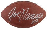 Jets Joe Namath Authentic Signed Official Wilson Nfl Football BAS #BH44854