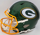 DAVANTE ADAMS AUTO PACKERS FLASH FULL SIZE AUTHENTIC SPEED HELMET BECKETT 201214