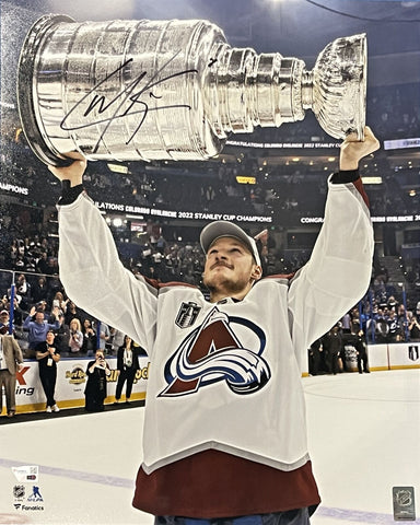 Cale Makar Autographed/Signed Colorado Avalanche 16x20 Photo FAN 42770