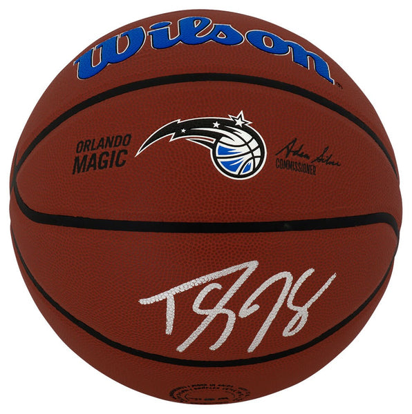 Dwight Howard Signed Orlando Magic Logo Wilson NBA Basketball - (SCHWARTZ COA)