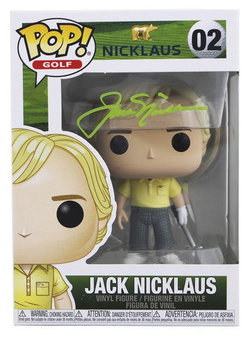 Jack Nicklaus Authentic Signed #02 Funko Pop Vinyl Figure JSA #QQ50020