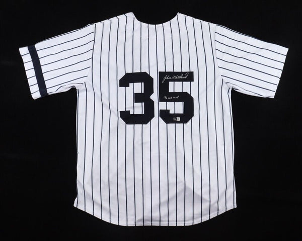 John Wetteland Signed New York Yankees Jersey Inscribed " '96 WS MVP" (Beckett)