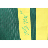 Bo Nix Autographed/Signed College Style Green Jersey Beckett 43502