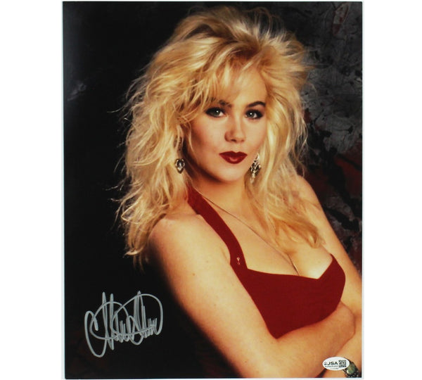 Christina Applegate Signed Married with Children Unframed 11x14 Red Tank Photo