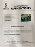Jack Nicklaus Signed Framed 8x10 PGA Golf Photo BAS BH78975