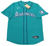 JULIO RODRIGUEZ SIGNED SEATTLE MARINERS #44 TEAL NIKE LIMITED JERSEY MLB AUTH