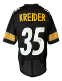 Dan Kreider Signed Pittsburgh Steelers Jersey (JSA QR) Super Bowl XL Champion FB