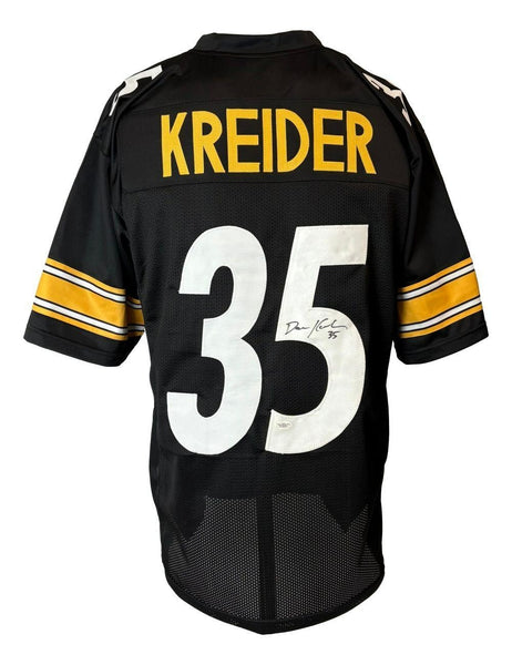Dan Kreider Signed Pittsburgh Steelers Jersey (JSA QR) Super Bowl XL Champion FB