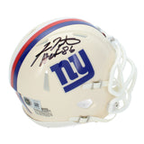 Fran Tarkenton Autographed "HOF 86" New York Giants RETRO Mini Helmet Beckett