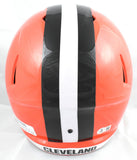 Quinshon Judkins Signed Cleveland Browns F/S 2024 Speed Helmet - Beckett W Holo