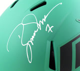 Boomer Esiason Signed New York Jets F/S Rave Speed Helmet - Beckett W Hologram