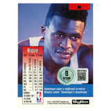 Dominique Wilkins Autographed 1992 SkyBox #8 Trading Card Beckett 54132