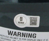 Zack Baun Signed Green Full Size Replica SB LIX Champions Helmet Beckett 198924