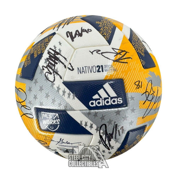 2021 Toronto FC Autographed Match Used Soccer Ball - BAS/Fanatics LOA (35 Sigs)