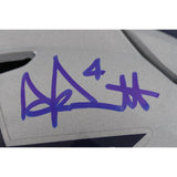 Dak Prescott Autographed Dallas Cowboys SpeedFlex Helmet Beckett Witness 50855