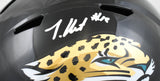 Travis Hunter Signed Jacksonville Jaguars F/S Speed Helmet - Beckett W Hologram