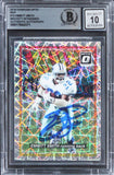 Cowboys Emmitt Smith Signed 2018 Donruss Optic MVP #15 Card Auto 10! BAS Slabbed