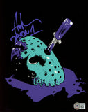 Ari Lehman Autographed/Signed Friday The 13th 8x10 Photo Jason Beckett 36400