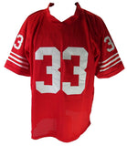 Roger Craig Autographed San Francisco 49ers Custom Red Jersey Beckett 204292