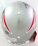 Ty Law Autographed NE Patriots F/S Authentic Helmet w/ 5 Insc- Beckett W *Black