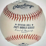 Chip Caray Signed World Series Baseball 2021 Voice of the Atlanta Braves Beckett
