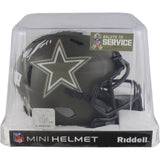 Micah Parsons Autographed Dallas Cowboys 22 Salute Mini Helmet Fanatics 49112