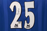 Gianfranco Zola Signed Chelsea Football Club Jersey (Beckett) Forward 1996-2003