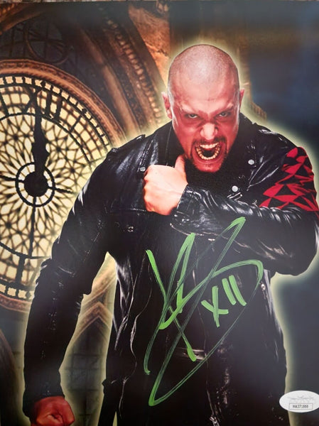 Karrion Kross Clock Tower Autographed Signed 8" x 10" WWE Wrestling Photo JSA