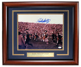 Rudy Ruettiger Notre Dame Signed/Autographed 11x14 Photo Framed JSA 158845