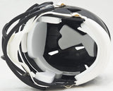 DARNELL WASHINGTON AUTOGRAPHED STEELERS BLACK SPEED MINI HELMET BECKETT WITNESS