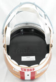 Fred Warner Autographed San Francisco 49ers F/S Speed Helmet - Beckett Holo