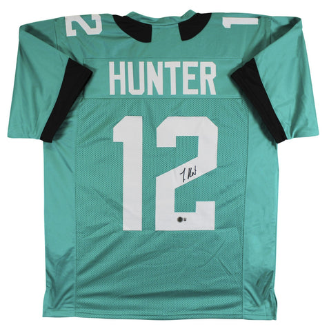 Travis Hunter Signed Jaguars Jersey (Beckett) Jacksonville 2025 #2 Overall Pick