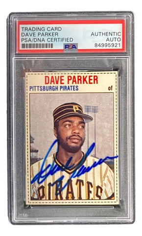 Dave Parker Signed Pittsburgh Pirates 1979 Hostess #53 Trading Card PSA/DNA