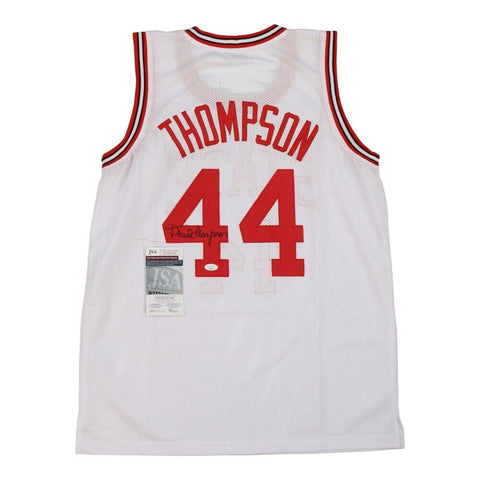 David Thompson Signed N C State Wolfpack Jersey (JSA COA) #1 Overall Dft Pk 1975