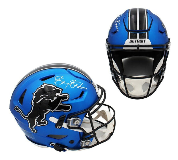 Barry Sanders Signed Detroit Lions Speed Flex Auth Alternate 2024 NFL – Super Sports Center