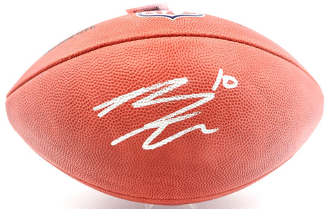 Bo Nix Autographed Wilson "The Duke" NFL Game Ball - Beckett BAS COA