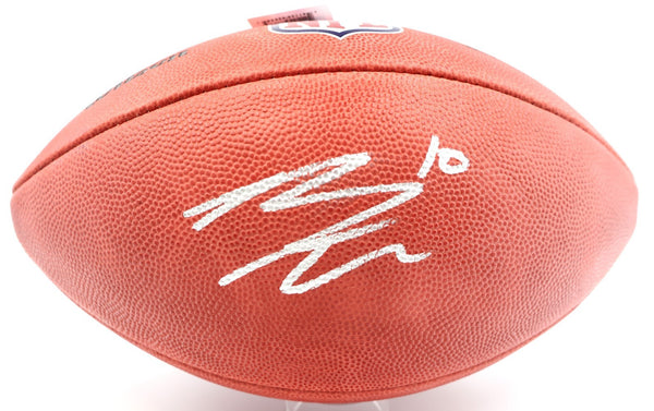 Bo Nix Autographed Wilson "The Duke" NFL Game Ball - Beckett BAS COA