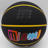 Shaquille O'Neal Autographed 75th Anniversary City Basketball Heat Beckett