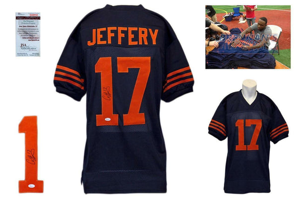 Alshon Jeffery Autographed SIGNED Jersey - JSA Witnessed Authentic w/ Photo - TB