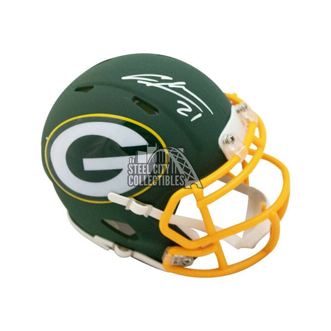 Charles Woodson Autographed Green Bay Packers AMP Mini Football Helmet Fanatics
