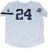 TINO MARTINEZ SIGNED NEW YORK YANKEES 1999 WORLD SERIES #24 MAJESTIC JERSEY BAS