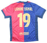 Lamine Yamal Signed FC Barcelona Home Soccer Jersey #19 - Beckett Hologram *M