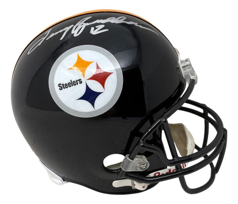 Terry Bradshaw Signed Pittsburgh Steelers Full Size Replica Helmet JSA Hologram