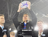 Urban Meyer Signed/Autographed 11x14 Photo Ohio State BAS 214398