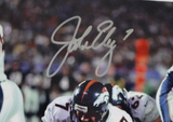 John Elway Autographed 8x10 SB XXXIII Deluxe Framed Fanatics COA