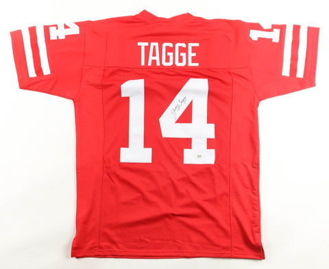 Jerry Tagge Signed Nebraska Cornhuskers Jersey (PSA) 1972 Packers 1st Round Pick